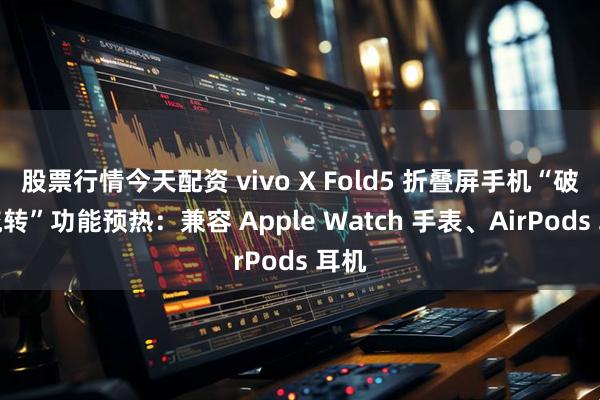 股票行情今天配资 vivo X Fold5 折叠屏手机“破壁流转”功能预热：兼容 Apple Watch 手表、AirPods 耳机